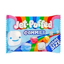Jet-Puffed Gummies Share Size 12 Count 3.5 Ounce Tray for wholesale by Long Island Candy Factory