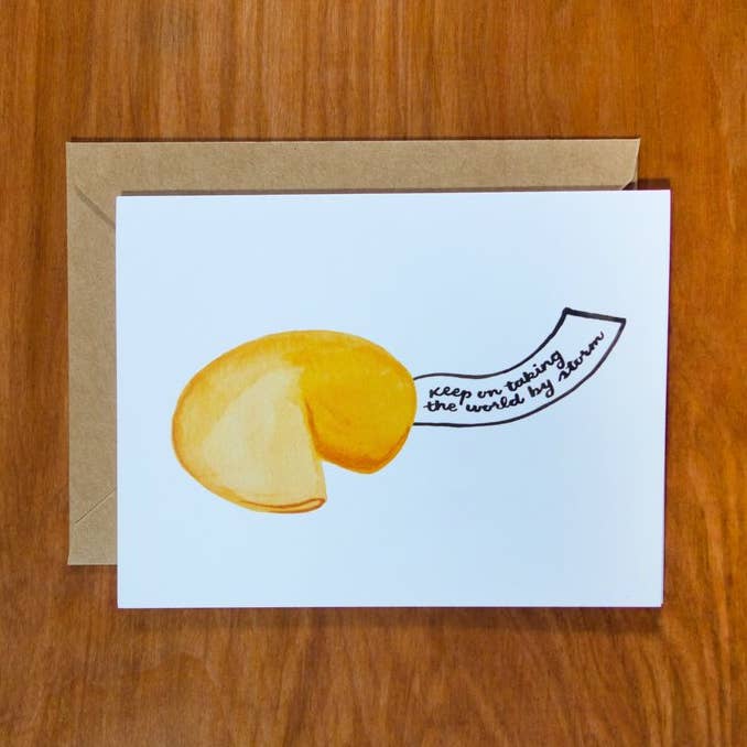 Everyday Greeting Cards Fortune Box for wholesale by Pretty Bird Paper Co.