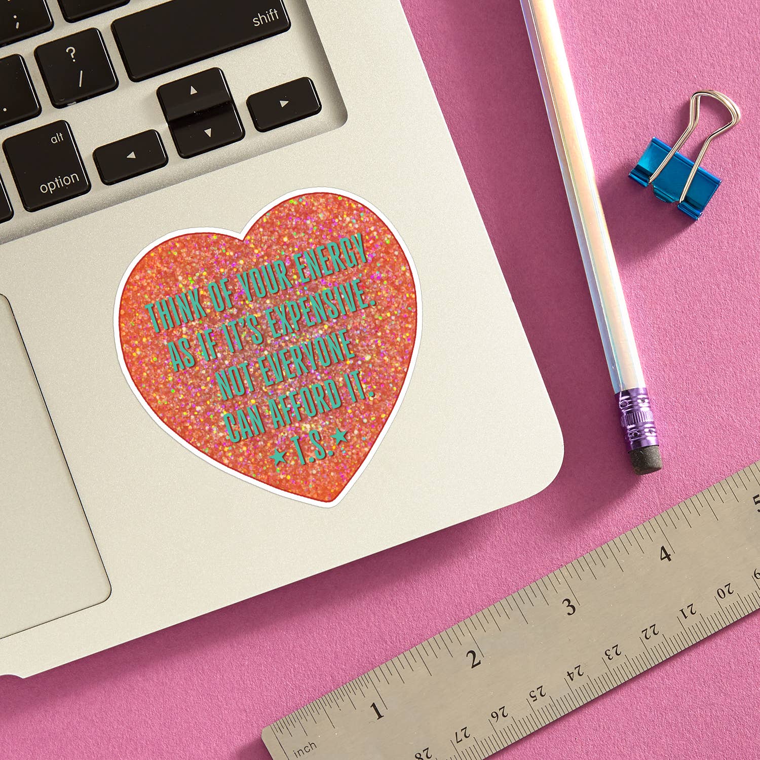 THE FOUND - Vente Autocollant - Autocollant découpé citation "Votre énergie est précieuse"1