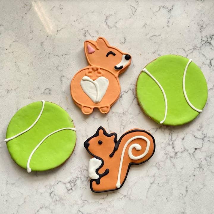 Lucky Biscuit Pet Bakery - Wholesale Pet Treats - Dog - Sports Ball Buffet Cookies