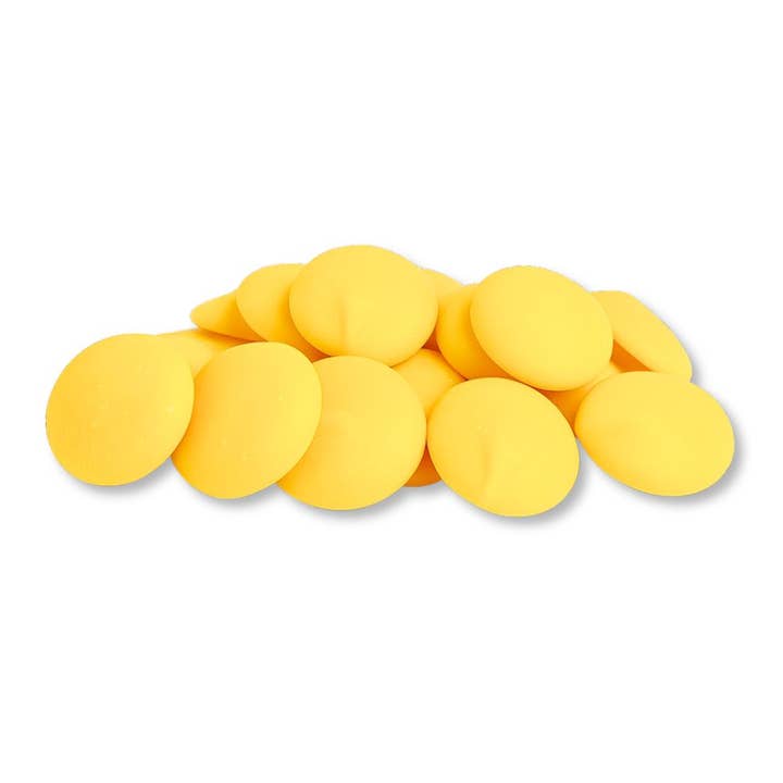 Merckens Yellow Vanilla-Flavored Candy Coating & Melting Wafers – Bulk Value Pack for wholesale by Candy In Bulk
