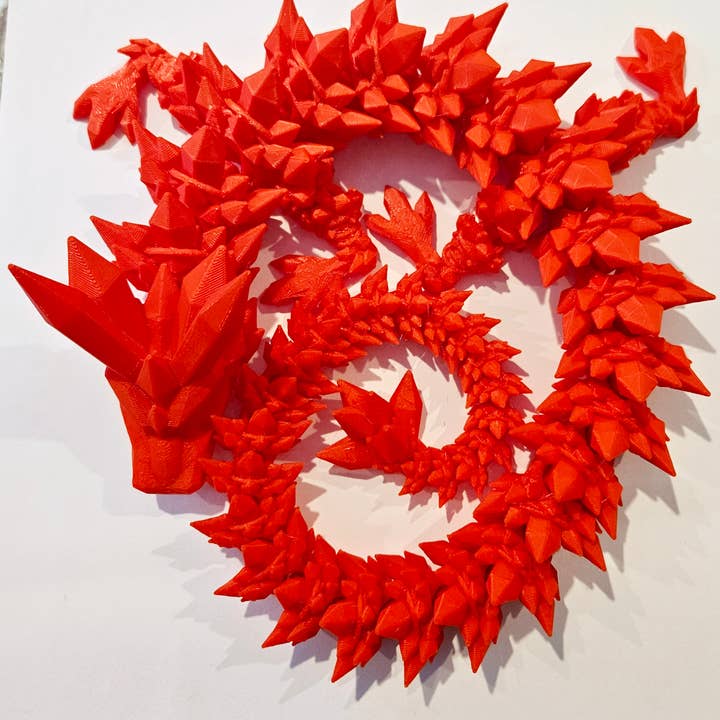 The Midnight Oil - Wholesale Fidget Toy - Kids - 3D Crystal Dragon (24")5