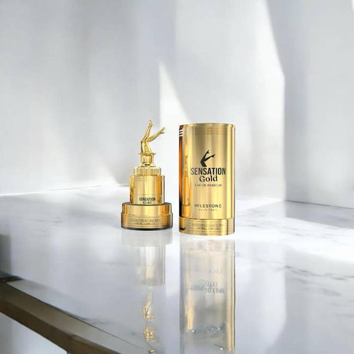 FRAGRANCE WHOLESALE LTD - Wholesale Perfume/Eau de Toilette - MILESTONE SENSAYTION GOLD Eau De Parfum 100ml3