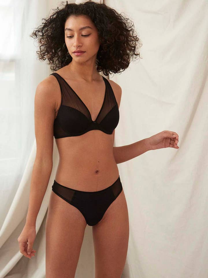 Timpa Lingerie - Vente Soutien-gorge – femme - Soutien-gorge plongeant Camille