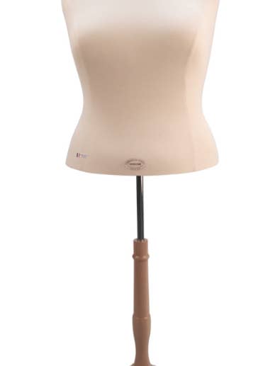 KIT VENDÔME BUSTE COUTURE GRANDE TAILLE COURT+BASE+MANCHON pour la vente par SUDMANNEQUIN