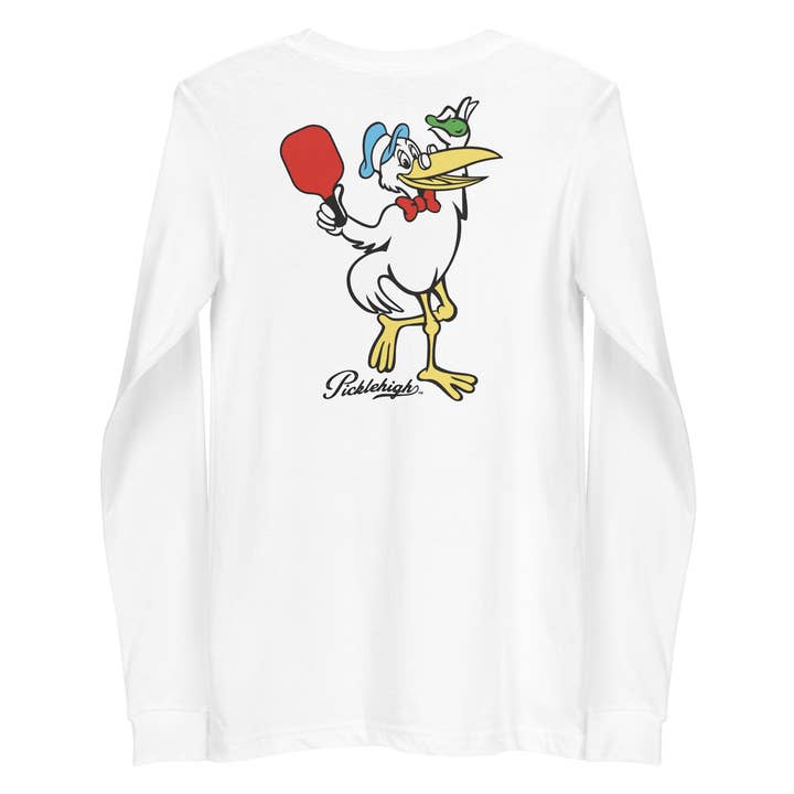 Picklehigh stork Unisex Long Sleeve Tee for wholesale by WaterHigh
