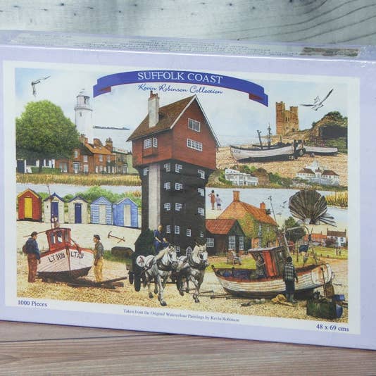 Montagem na costa Suffolk Jigsaw por atacado de Robinson Collection