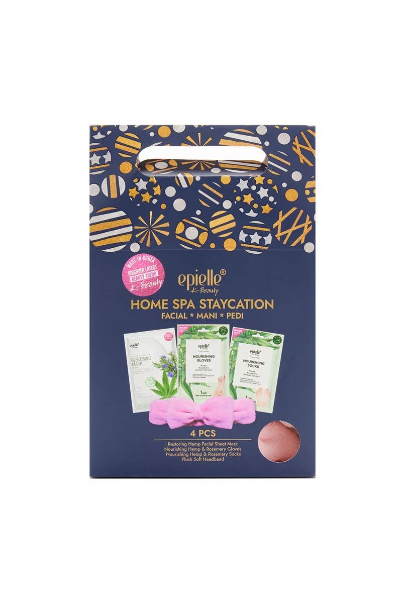 Epielle 1312-6 HOLIDAY Home Spa Staycation Kit - 3 kits