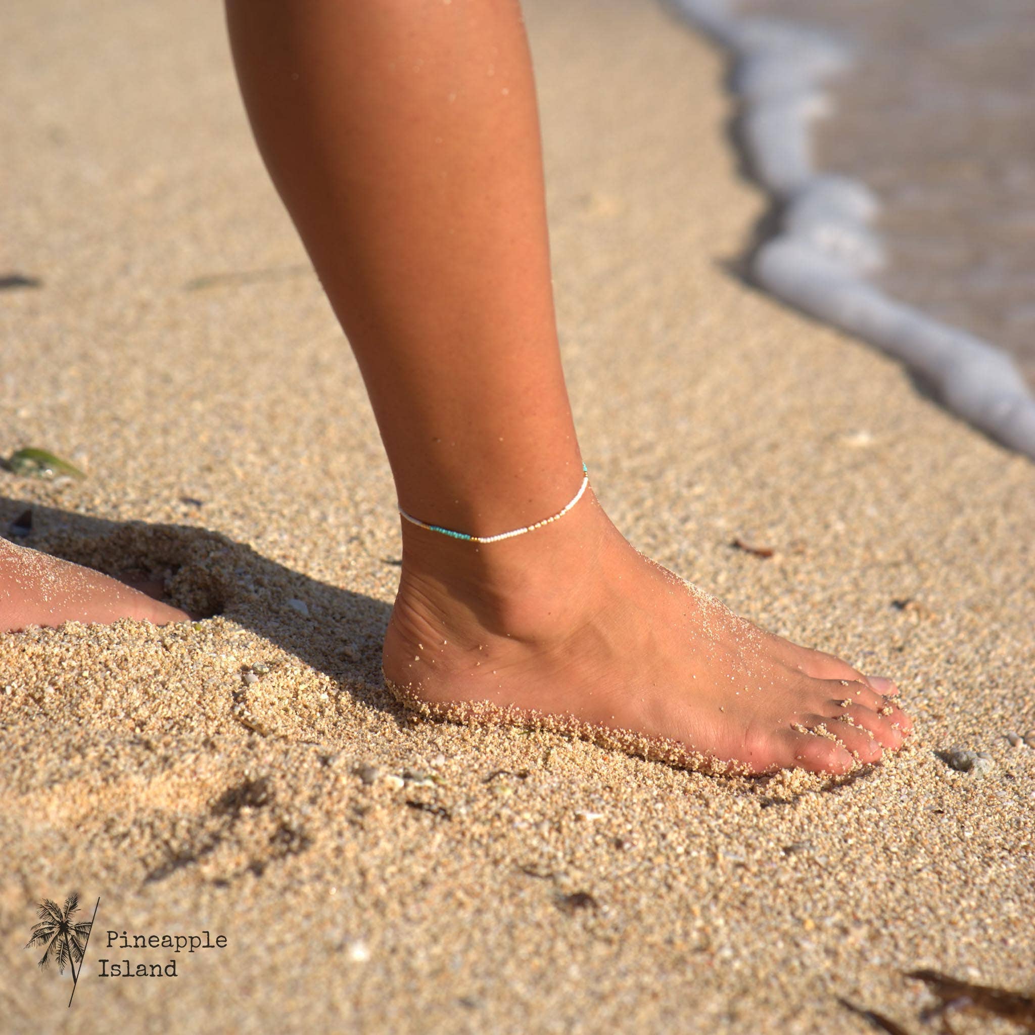 Pineapple Island - Wholesale Anklet - Gembira Beaded Anklet2