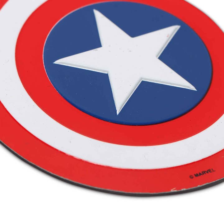 Open Road Brands, LLC - Wholesale Magnet - Marvel Captain America Shield Embossed Metal Magnet2