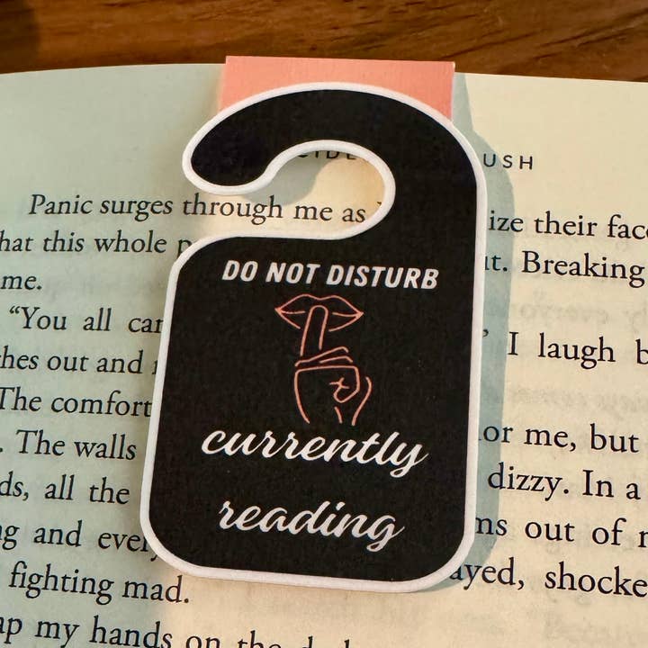 Do Not Disturb Currently Reading Magnetic Bookmark and other Purchase Wholesale do not disturb. Free Returns & Net 60 Terms on Faire trending on Faire.