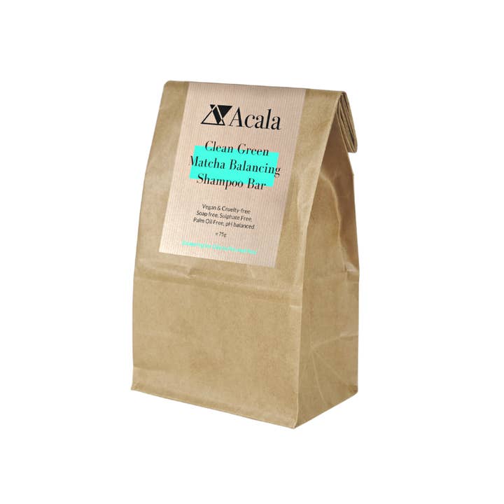 Acala Online - Vendita all'ingrosso Shampoo a saponetta/solido - Shampoo equilibrante Matcha Clean Green di ACALA6