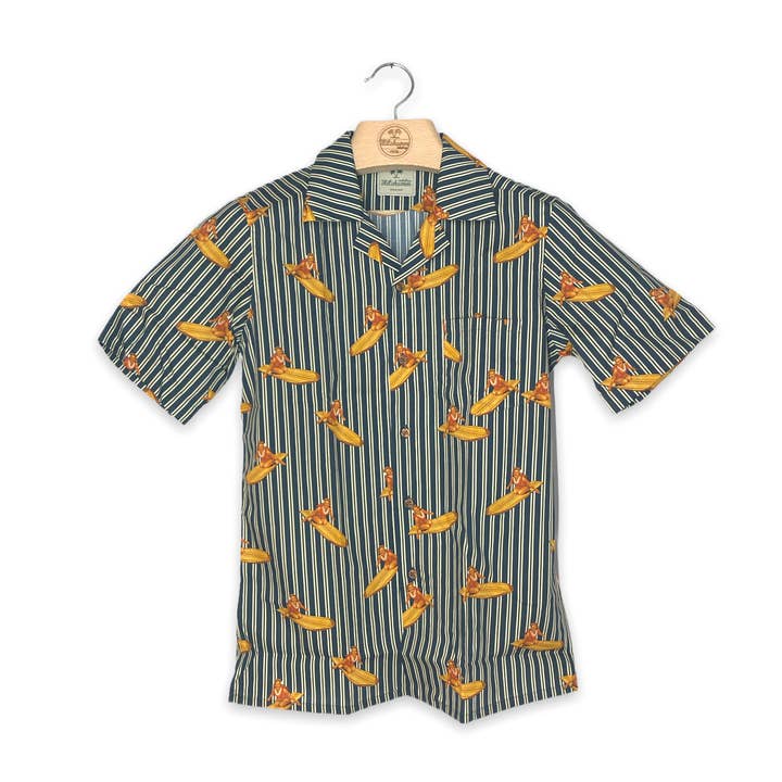 Surfing Pin Up's - Bowling shirt for wholesale by Mitchumm Industries