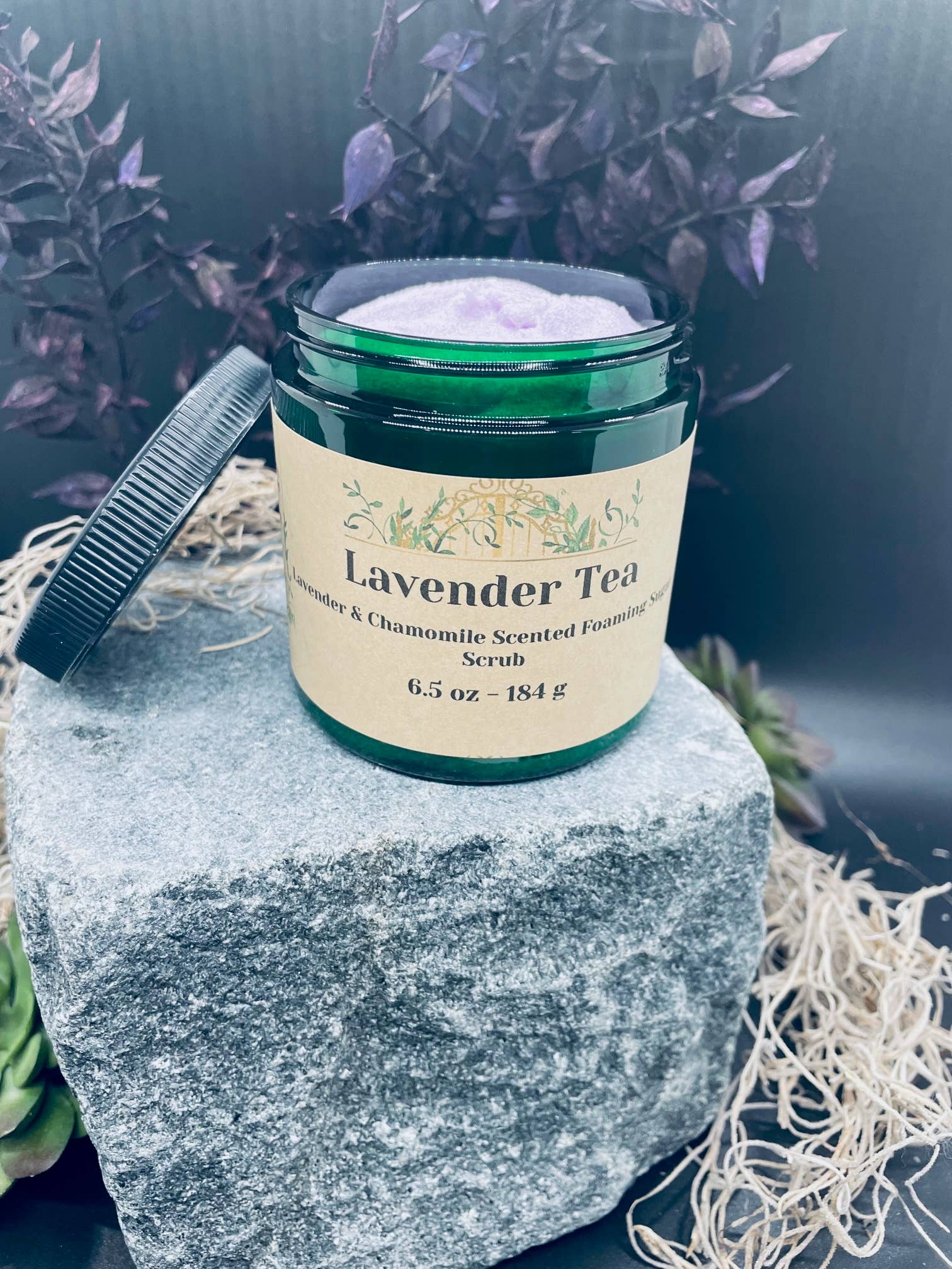 Medieval Scents - Wholesale Body Scrub/Exfoliant - Lavender Tea Foaming Sugar Scrub1