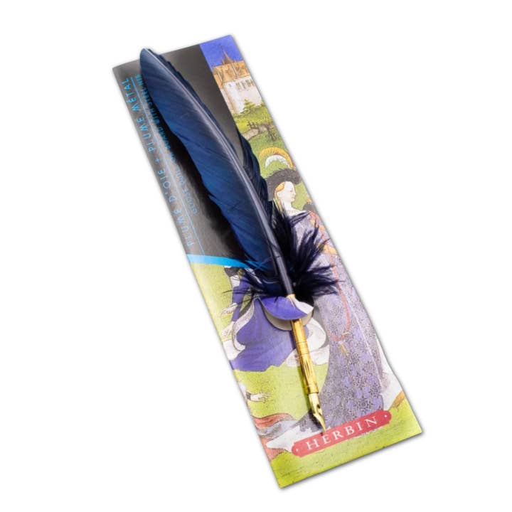 Exaclair - Wholesale Pen - Herbin Goose Feather Quill Dip Pen - Two Colors