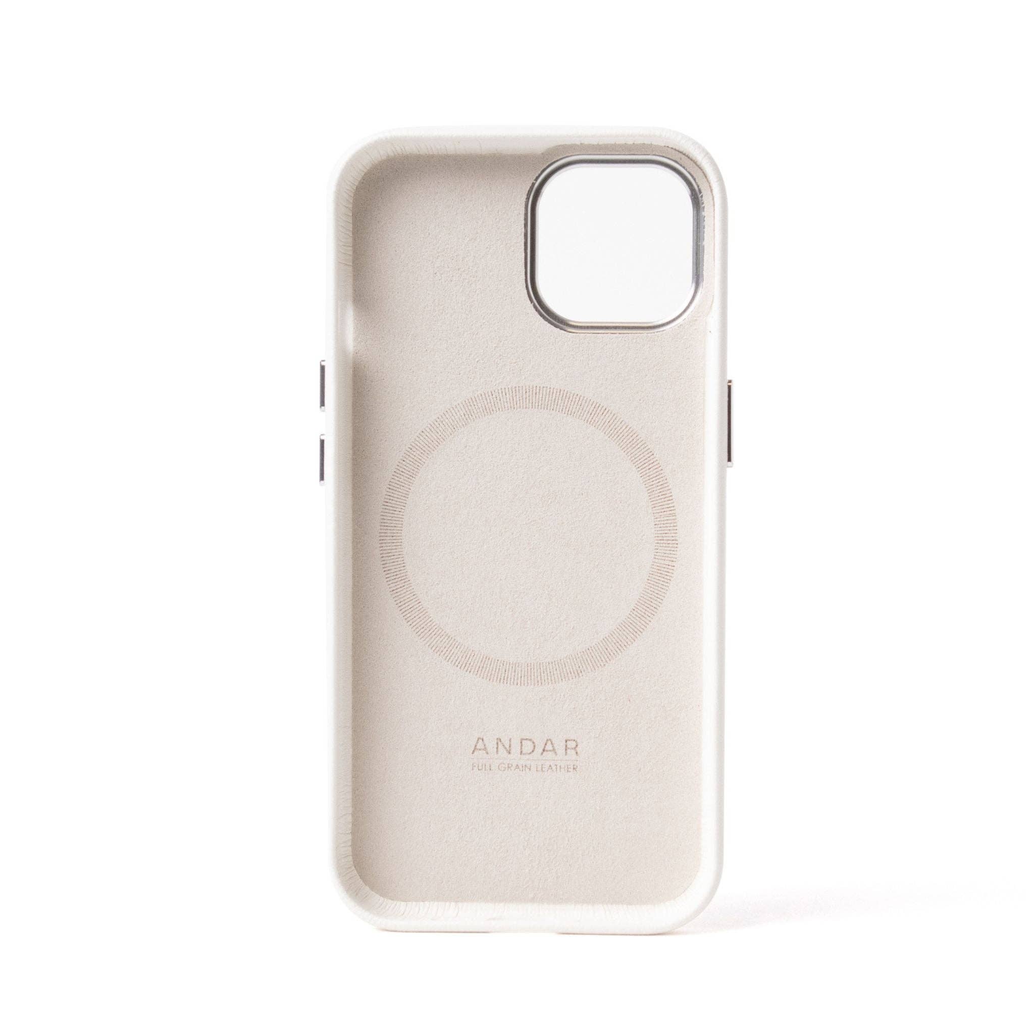 Andar - Wholesale Phone Case - Unisex - The Aspen Full Grain Leather iPhone Phone Case with MagSafe148