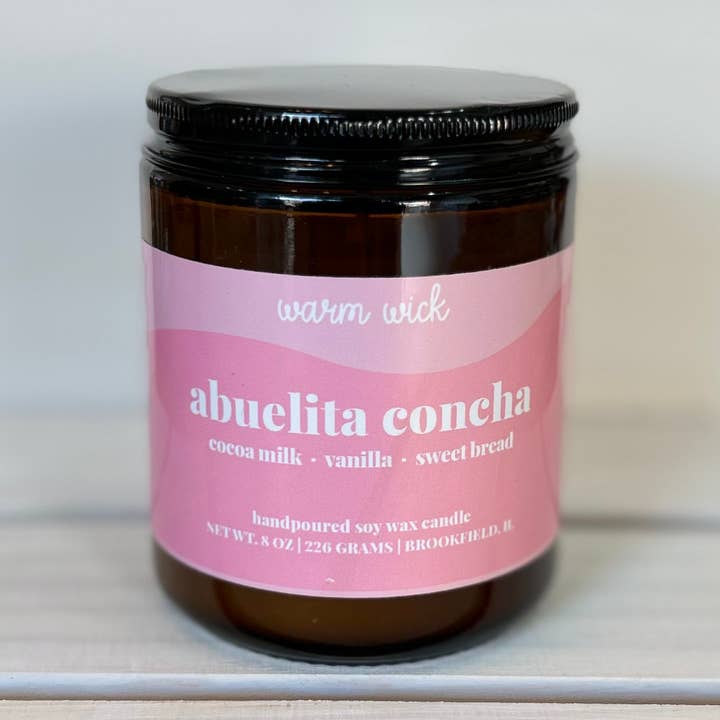 ABUELITA CONCHA Naturlig Soy Wax Candle for engroshandel hos Warm Wick