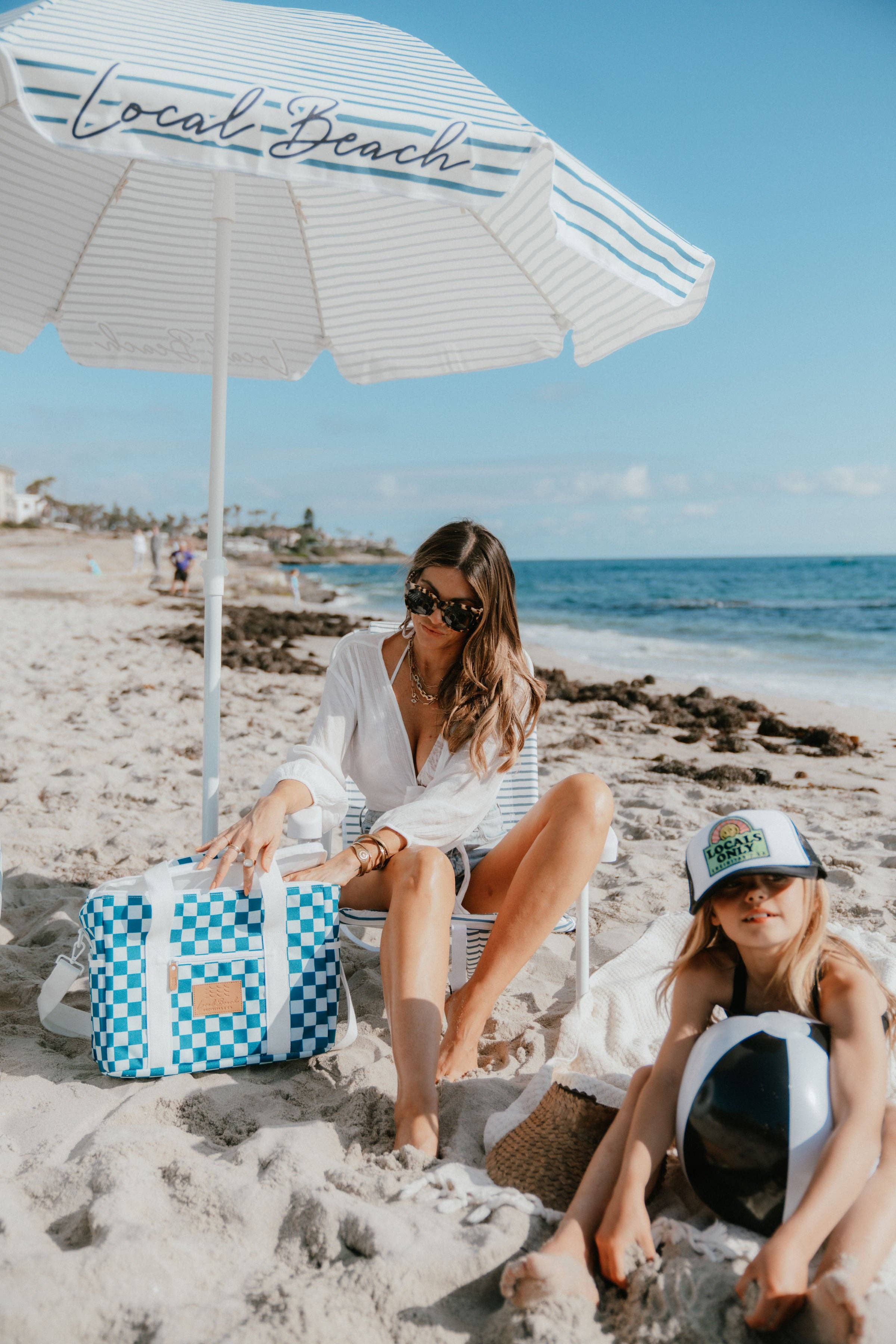 Local Beach - Wholesale Cooler/Cooler Bag - Packable Checker Cooler Bag7