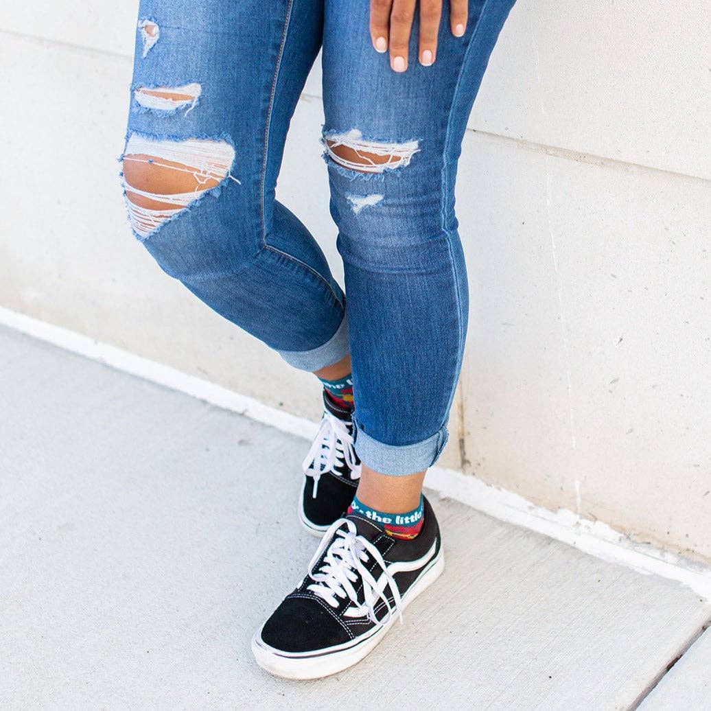 Sock Religious - Wholesale Socks - Unisex - St. Thérèse of Lisieux No Show Socks5