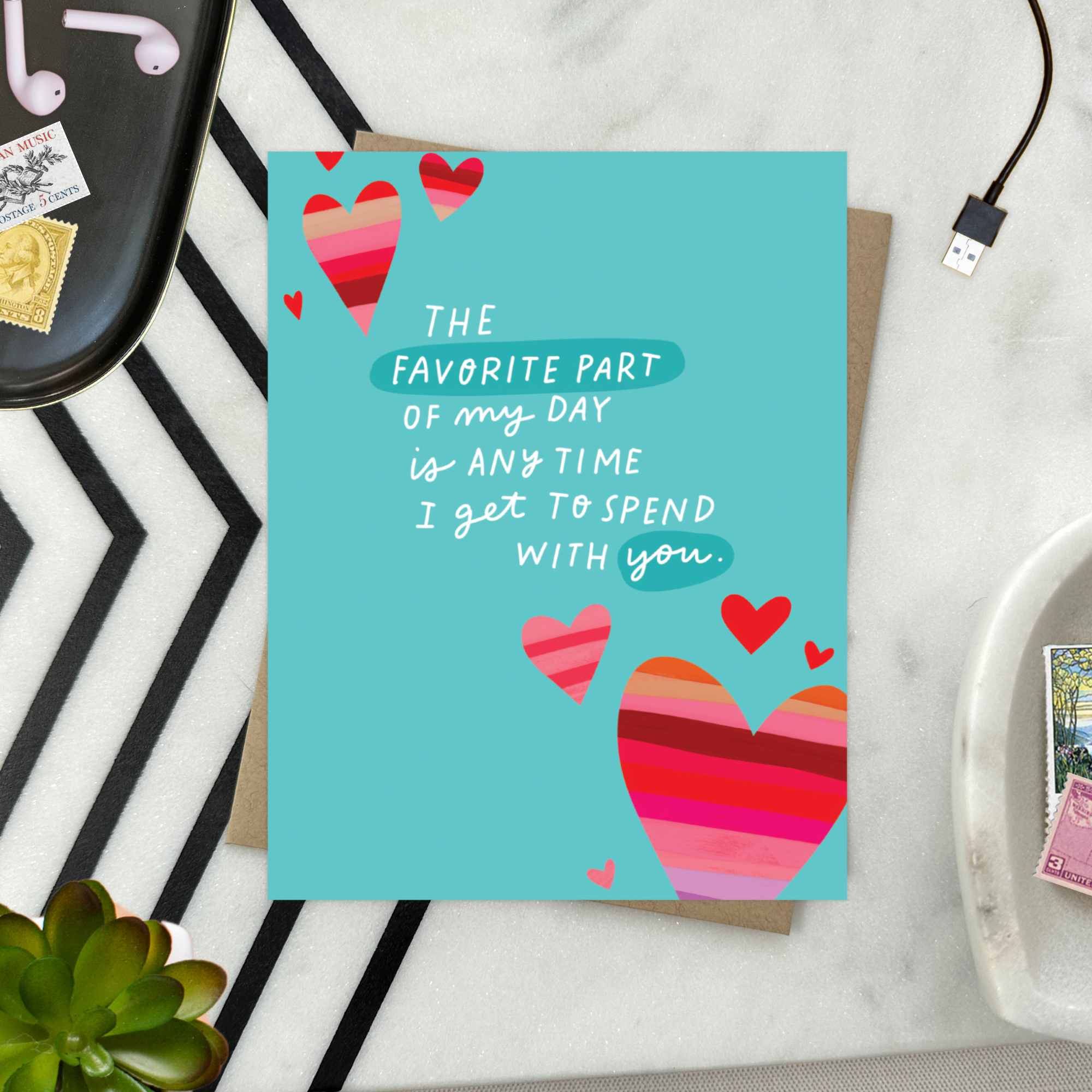 Barone and Co. - Wholesale Love Card - Favorite Part Love Card5