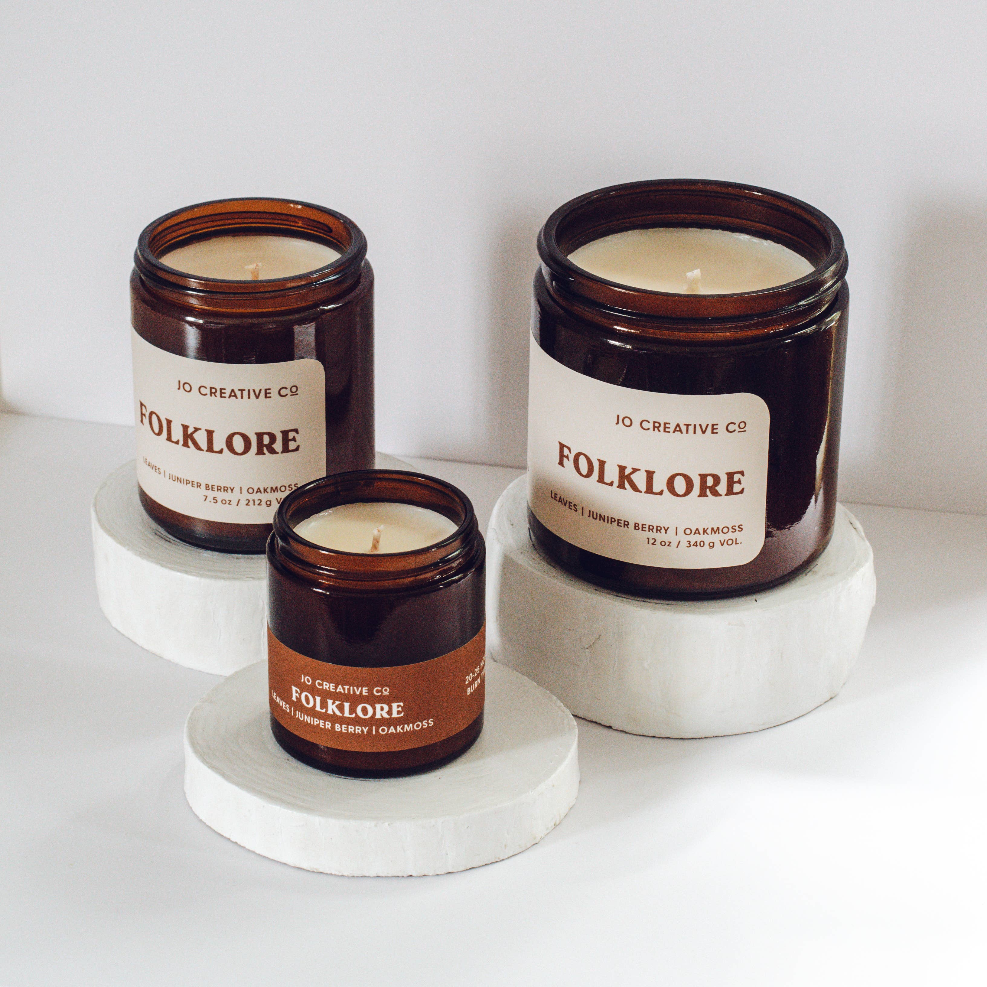 Jo Creative Co - Wholesale Jar/Filled Candle - Folklore Candle2