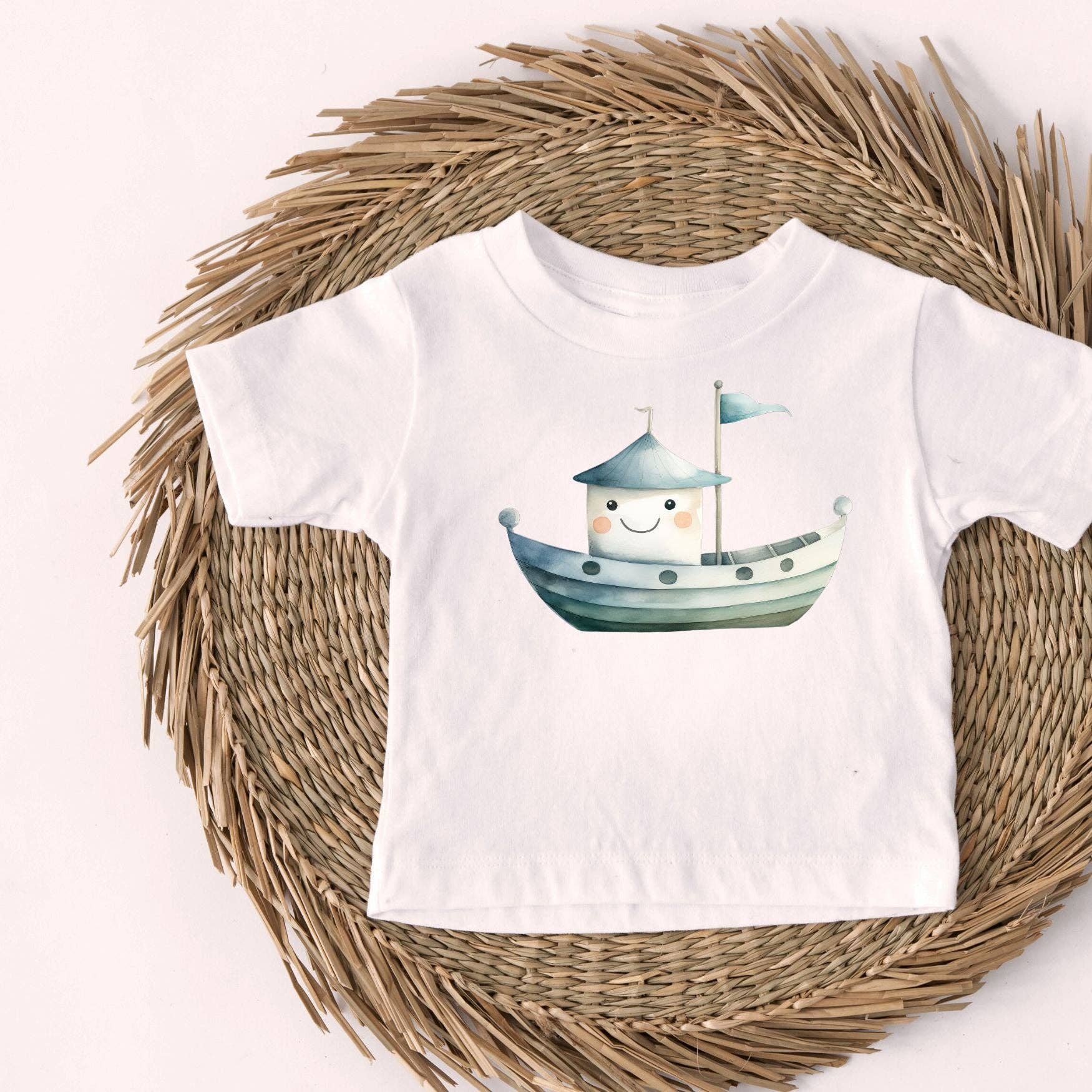 ChubbyBubbyBear - Wholesale T-Shirt - Kids - Happy Tugboat Tee4