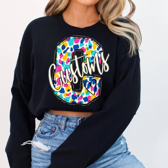 Transferencia DTF personalizada de Bright Mascot para venta al por mayor de Sweet and Sassy Tees