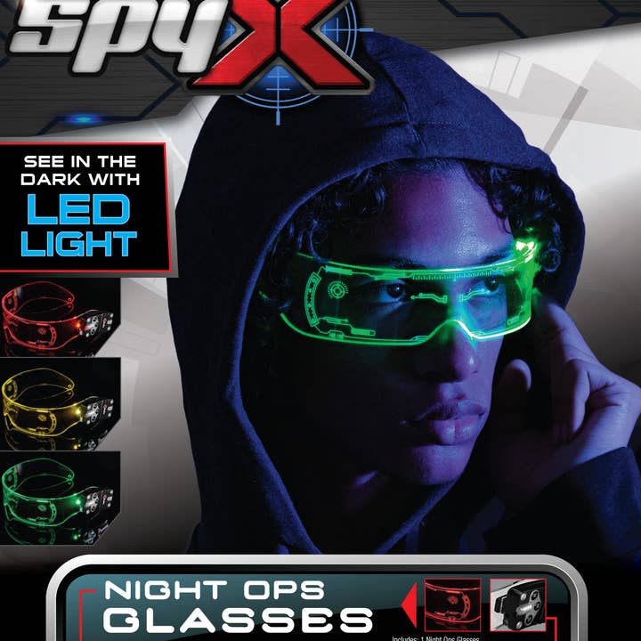 MukikiM Toys & Games - Wholesale Electronic Toy - Kids & Baby - SpyX Night Ops Glasses - Hi-Tech Spy Toy Gadget for Spy Kids