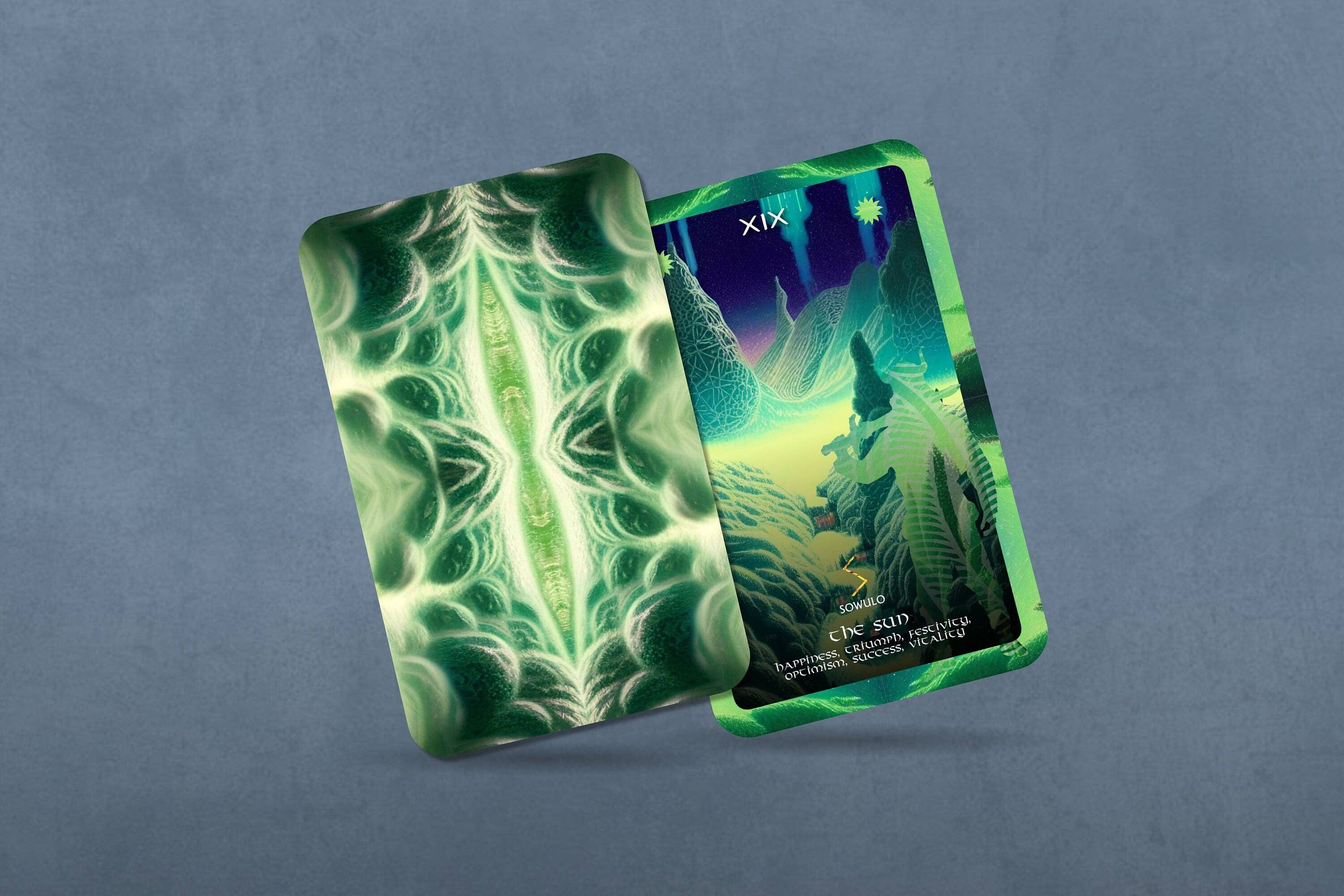 Ibiza Tarot USA – wholesale Tarot cards – Valhalla - Major arcana and Runes Correspondence - Nordic Ca9