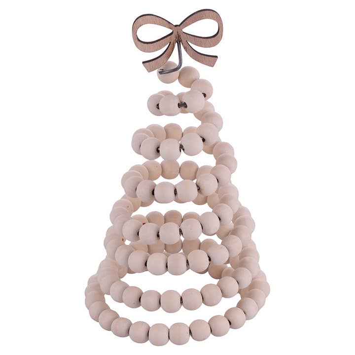 XMAS WOODEN CHRISTMAS TREE FLAKES 27 CM for wholesale by VdE Tivoli 1996