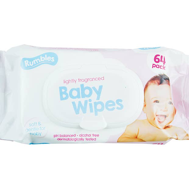 LMT-UK – wholesale Face & body wipes – Baby – 24 x Fragranced Baby Wipes (64 Pack) - Wholesale Carton Price1