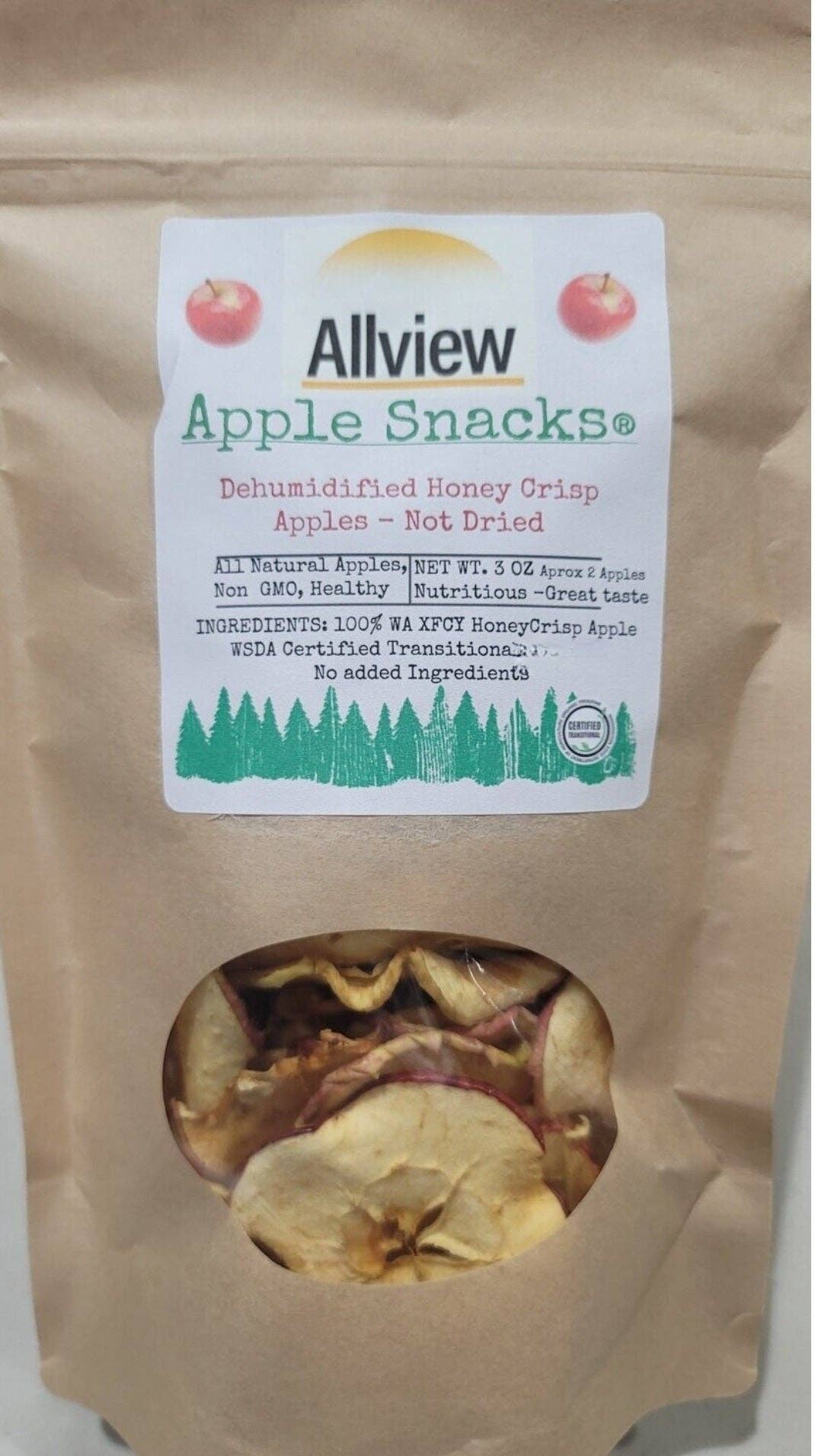 ALLVIEW ORCHARDS - Wholesale Dried/Dehydrated Fruit - NEW Sale-Honey Crisp Apple  Snacks2
