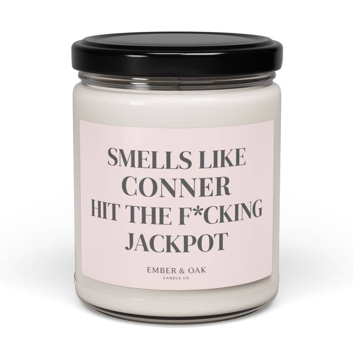 Personalized Engagement Candle, Bridal Shower Gift, Custom Engagement Gift, Wedding Gift, Bachelorette Gifts, Funny Candles for wholesale by Blue & Willow