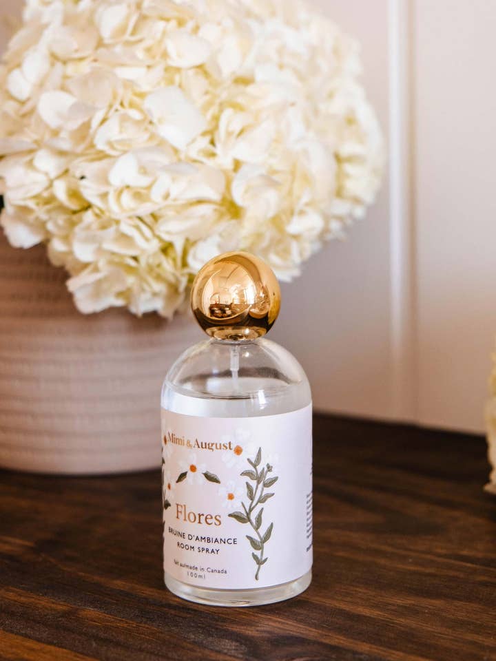 Raumspray „Flores“ für den Großhandel von Mimi & August