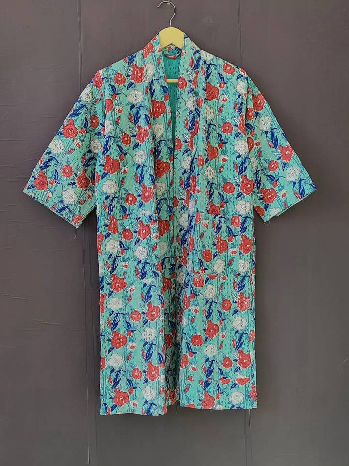 Bhawana Handicrafts – wholesale Robe – Women's – Womens Wear Handmade Dressing Gown Bridesmaid Robe0