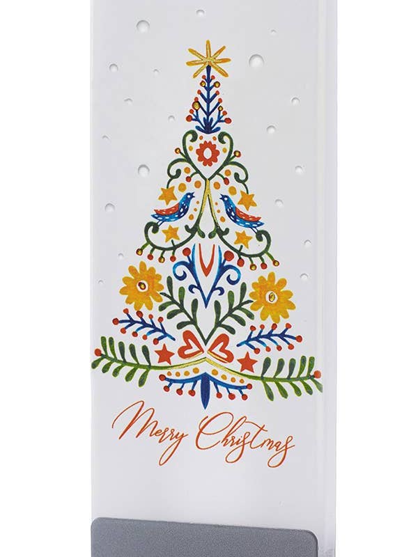 Flat Handgjort Ljus - Skandinavisk Folkkonst Julgran för wholesale av Flatyz EU