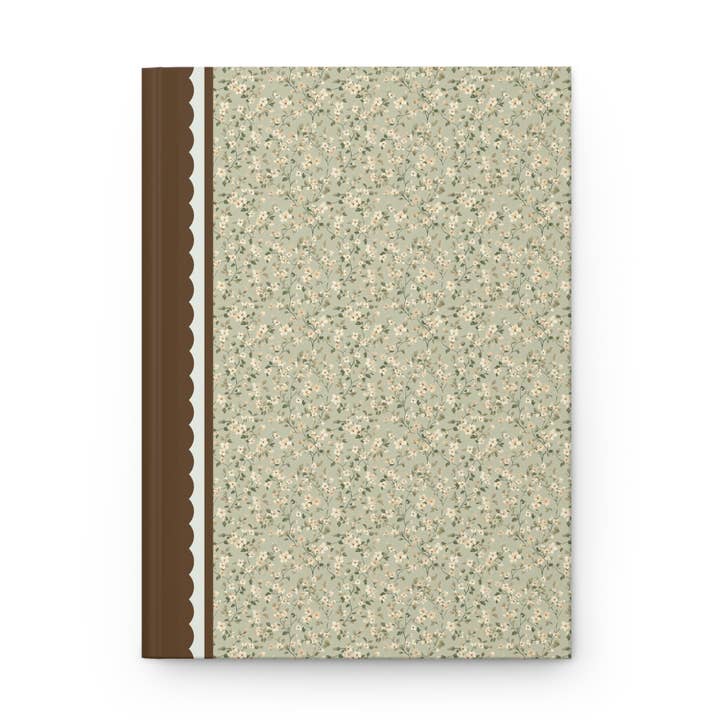 Neutral Floral Notebook for wholesale by Opal and June
