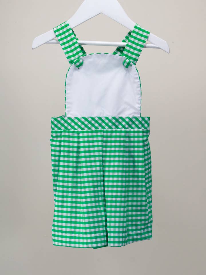 Elijah Shortall vert et blanc pour la vente par Charming Little Ones