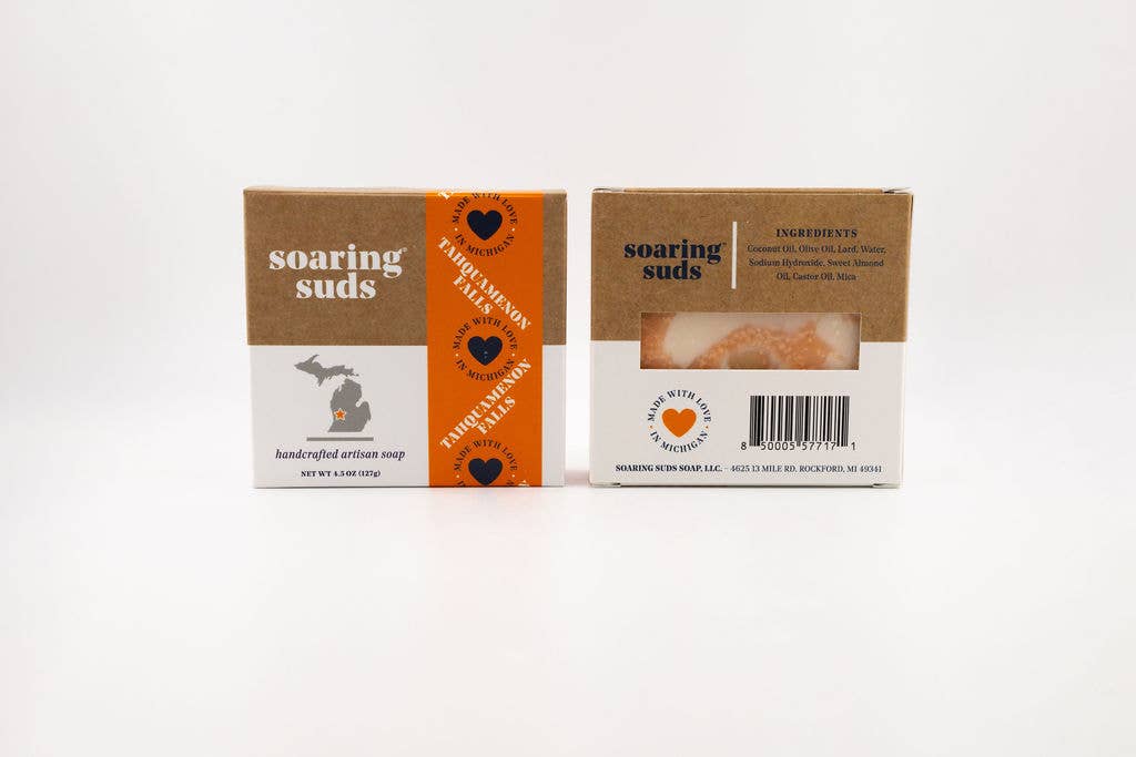 Soaring Suds Soap Co., LLC – sabonete sólido por atacado – Sabonete Artesanal Tahquamenon Falls MI1