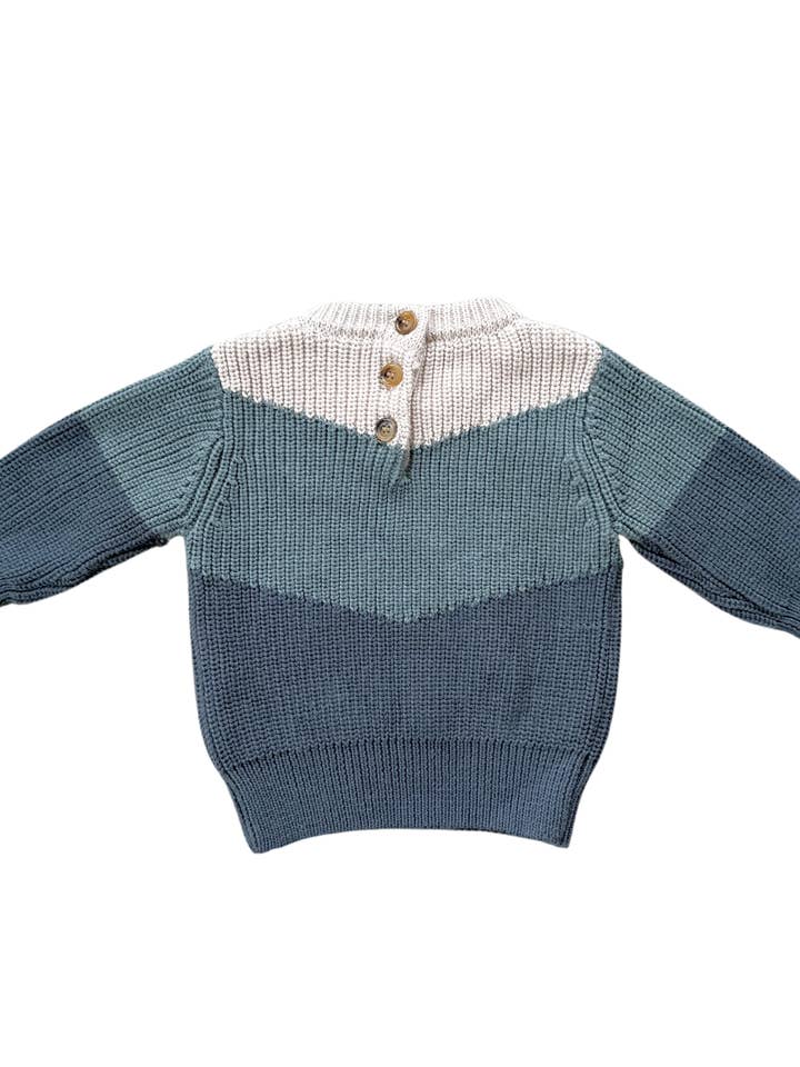 babysprouts clothing company - Wholesale Knit Sweater - Kids - Babysprouts Colorblock Knit Sweater3