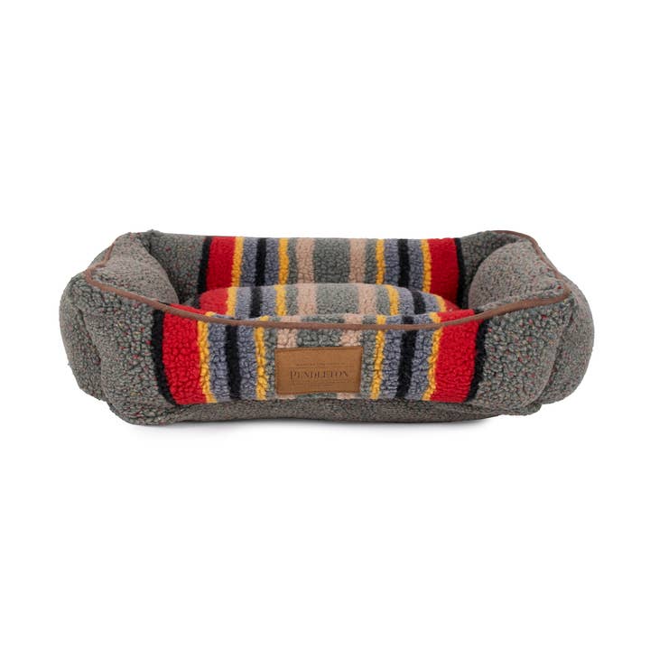 Pendleton Pet Vintage Camp Mini Kuddler Pet Bed for wholesale by Carolina Pet Company