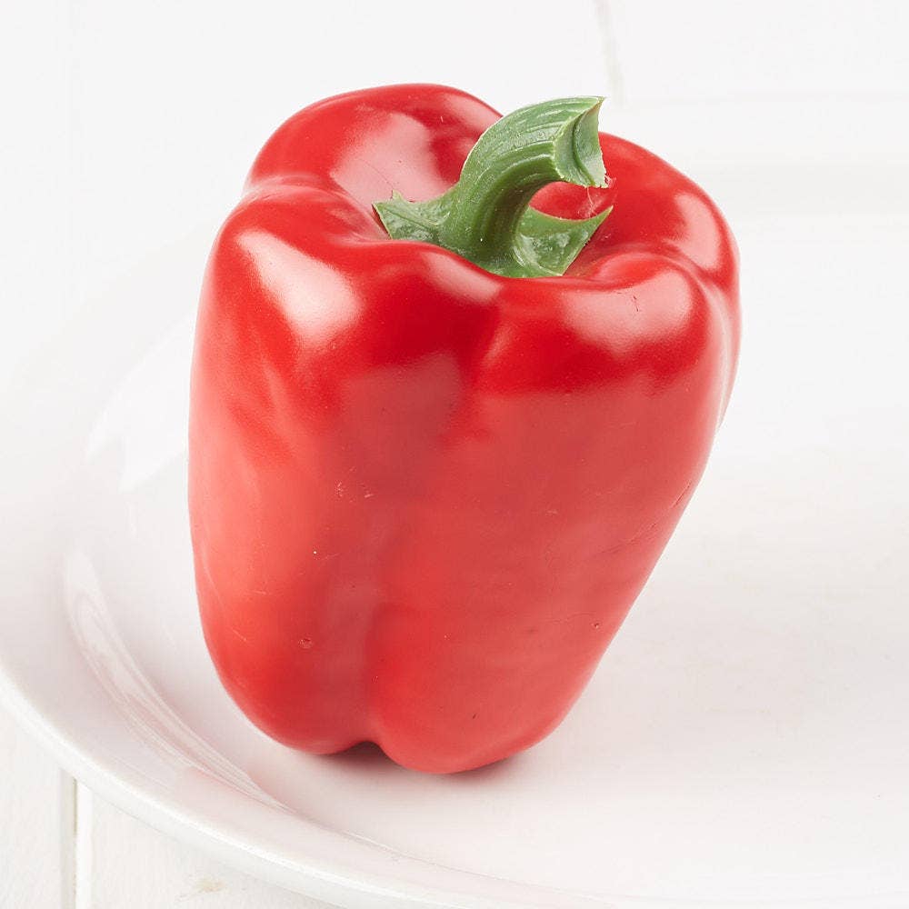 Factory Direct Craft - Wholesale Artificial Flowers - 3" x 2-3/4" Dia.- Artificial Bell Peppers  - Choose Color 1