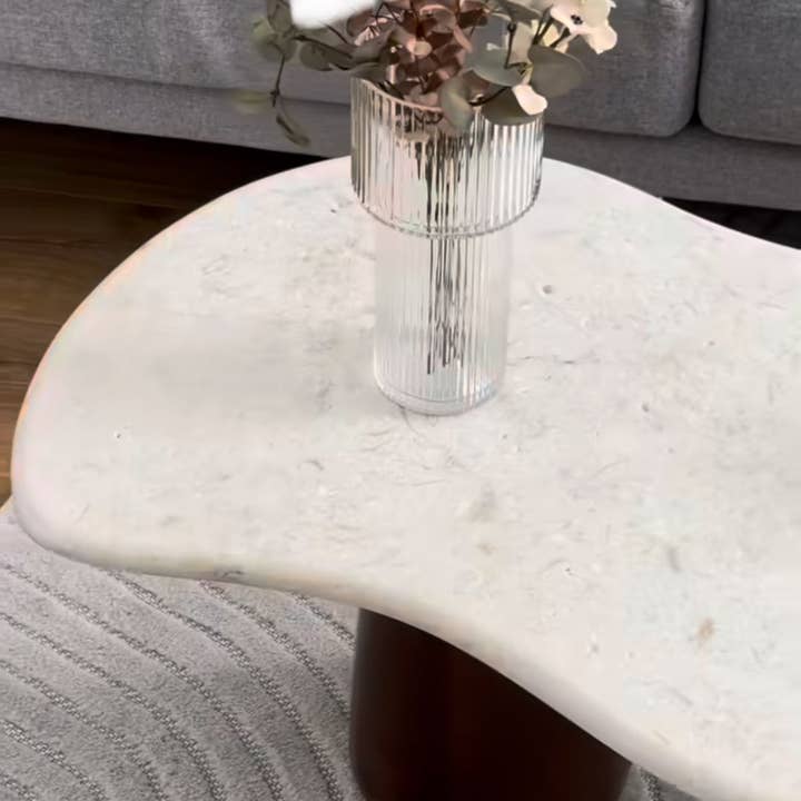 Allweneedis group LTD - Wholesale Coffee Table - TABLE, MARBLE BASE, SOLID BEECH WOOD1