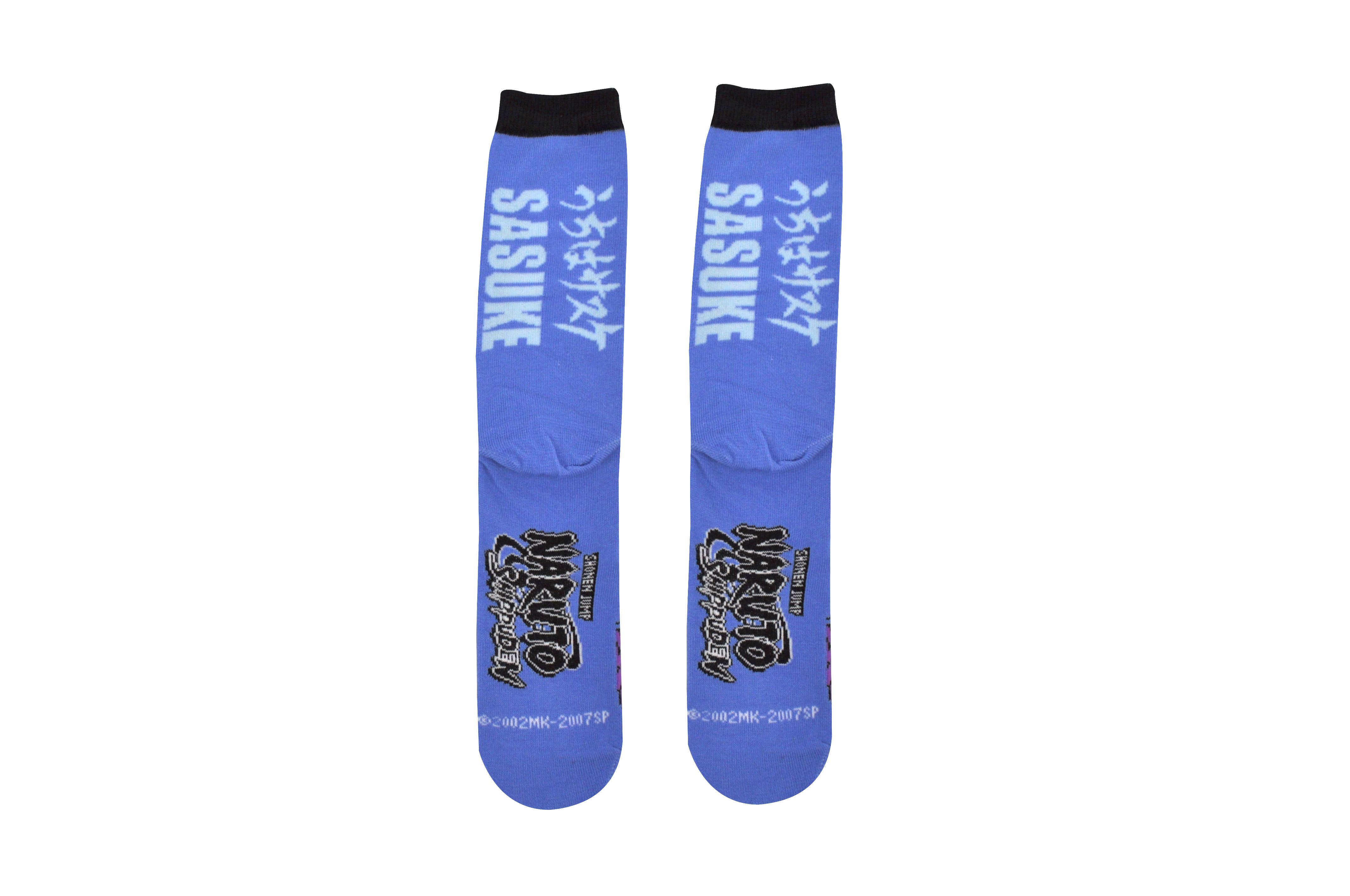 Everything Legwear - Wholesale Socks - Unisex - Naruto Shippuden Sasuke Crew Socks1