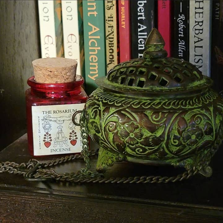 Rosarium Blends - Wholesale Retailer Display - Beauty & Wellness - Ritual Incense Display (2 sizes - Display w/ Incense Filled)