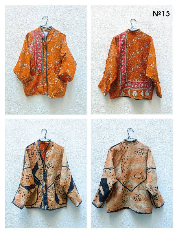Indigo Collection - Wholesale Jacket - Women's - VINTAGE KANTHA JACKETS13