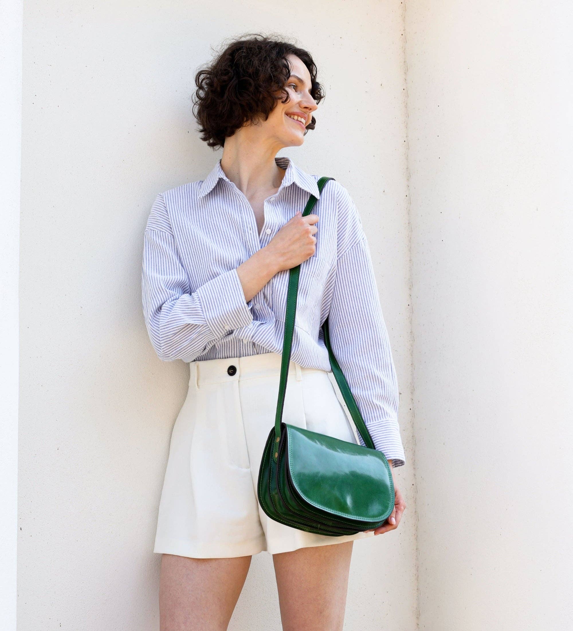 Time Resistance – wholesale Crossbody bag – Women's – Leather Saddle Bag for Women - Moonfleet12