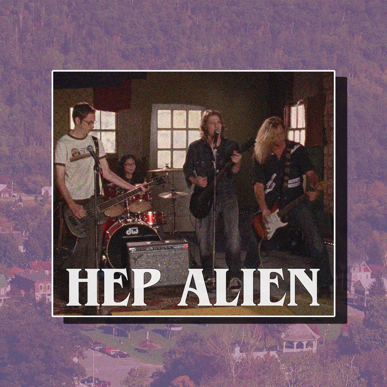 The Weeping Roses - Wholesale Sticker - Gilmore Girls Hep Alien Band Square Sticker