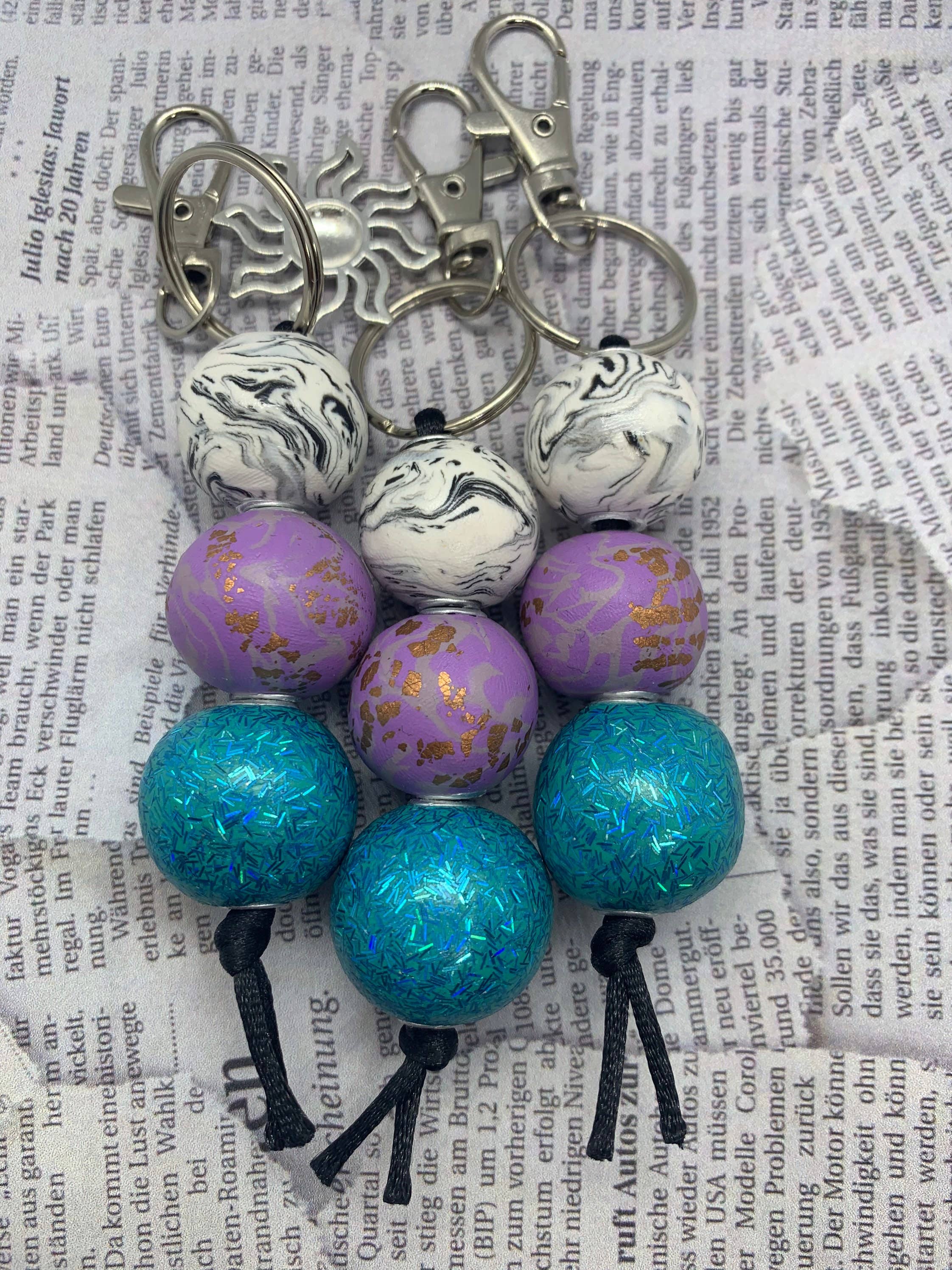 StayTay Store - Wholesale Keychain - Women's - Cosmos | Polymer Clay Keychain | Purse Accessory | Zipper Pull  | Keychain For Purse | Backpack Zipper Keyring3