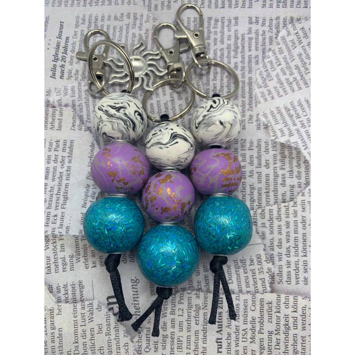 StayTay Store - Wholesale Keychain - Women's - Cosmos | Polymer Clay Keychain | Purse Accessory | Zipper Pull | Keychain For Purse | Backpack Zipper Keyring3